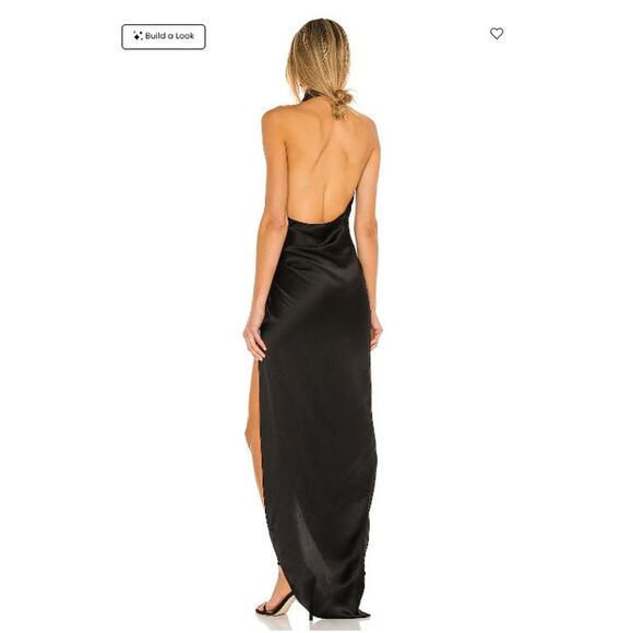 Amanda Uprichard X REVOLVE Samba Gown in Black - Picture 2 of 12